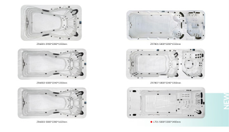 Плавательный спа бассейн  Lovia Spa ZR7801